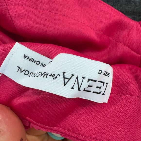 Ieena for Mac Duggal Dress Womens 0 Pink Strapless Sweetheart Cocktail Ruched - Picture 9 of 11